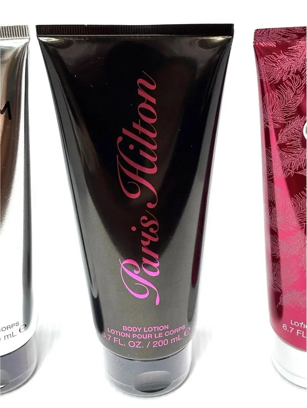 Paris Hilton Body Lotion Lot 3pc Platinum Rush ,Can Can Original 200ml